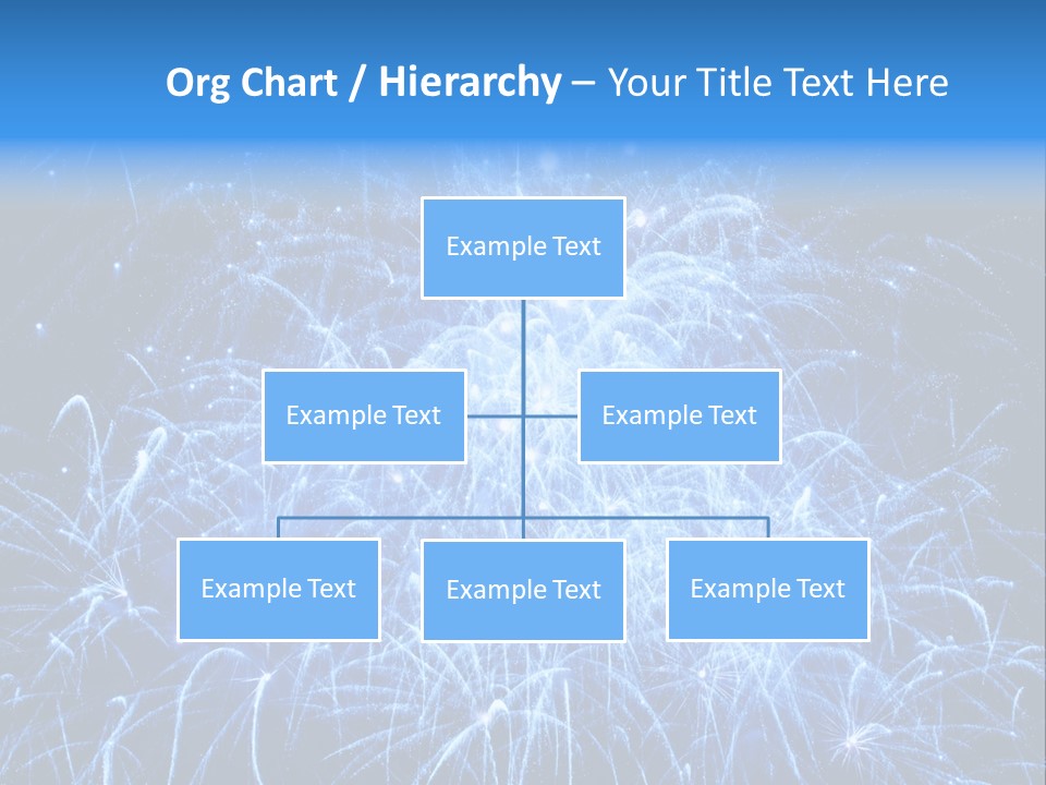 Black Fire Sky PowerPoint Template