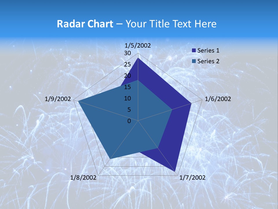 Black Fire Sky PowerPoint Template