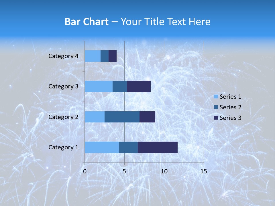 Black Fire Sky PowerPoint Template