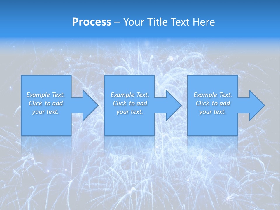 Black Fire Sky PowerPoint Template