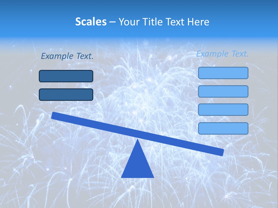 Black Fire Sky PowerPoint Template