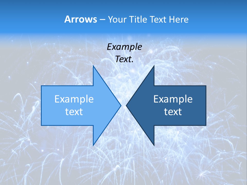 Black Fire Sky PowerPoint Template