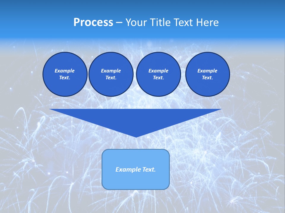 Black Fire Sky PowerPoint Template