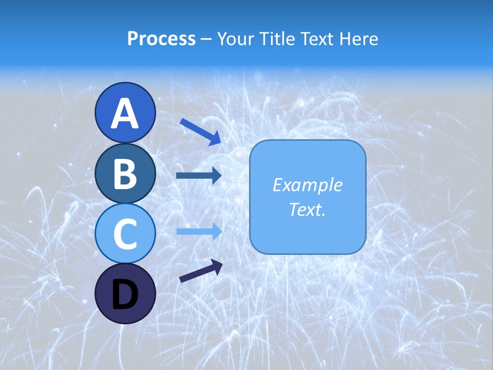 Black Fire Sky PowerPoint Template