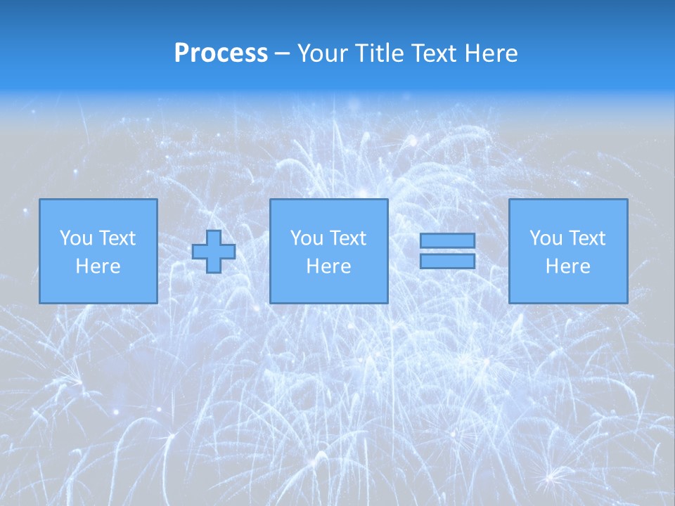 Black Fire Sky PowerPoint Template