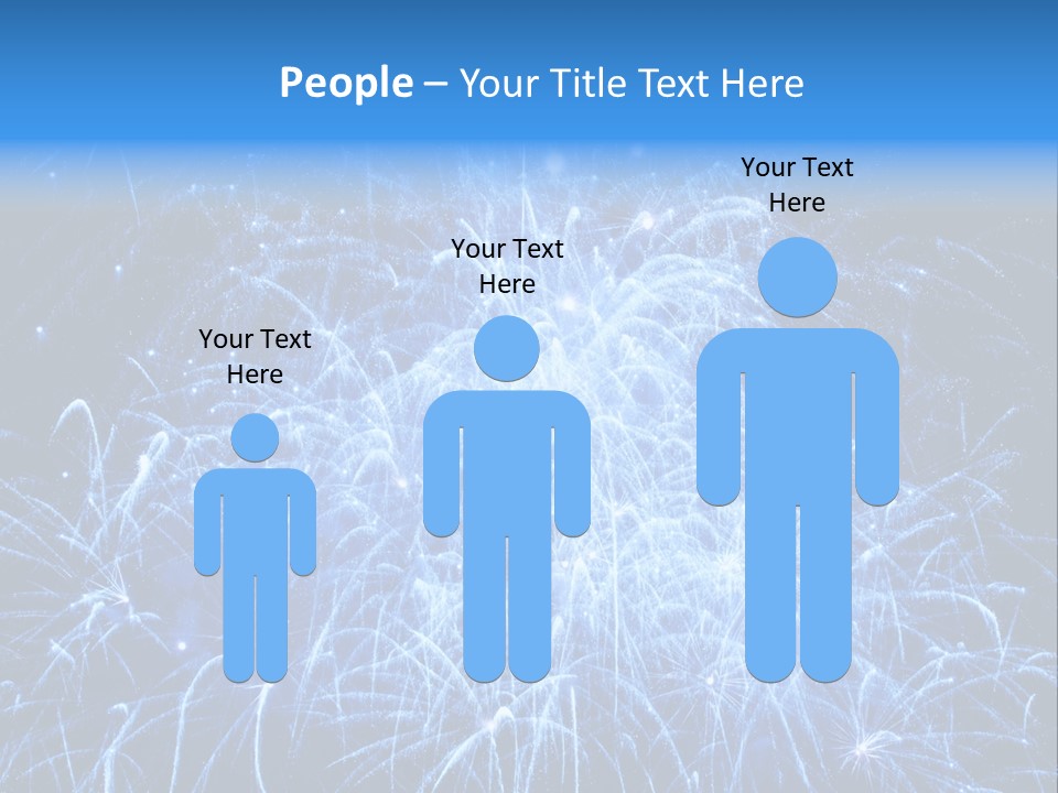 Black Fire Sky PowerPoint Template