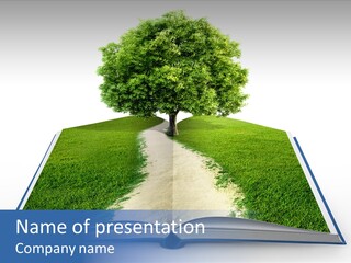 Imagination Tree Magical PowerPoint Template