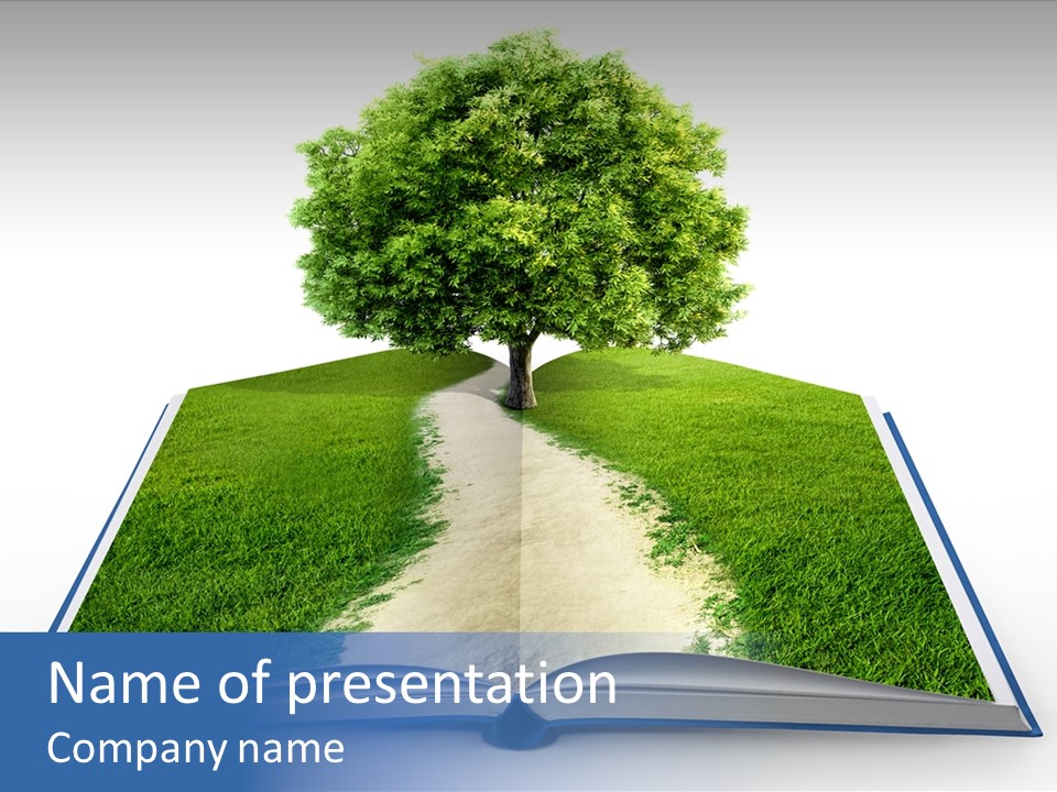 Imagination Tree Magical PowerPoint Template