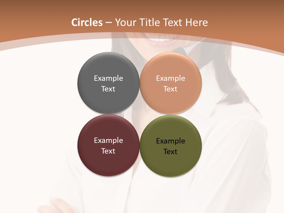 Support Consulting Businessperson PowerPoint Template