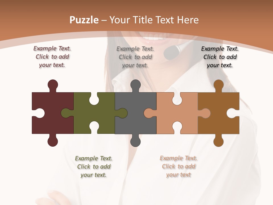 Support Consulting Businessperson PowerPoint Template