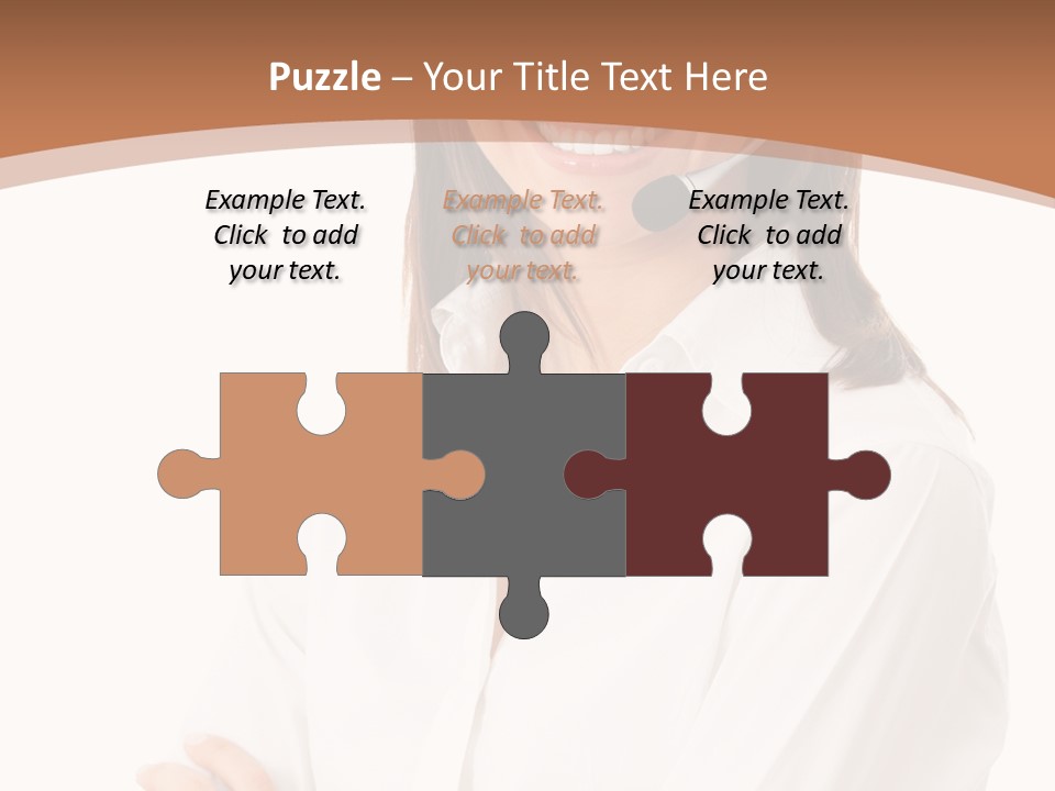 Support Consulting Businessperson PowerPoint Template