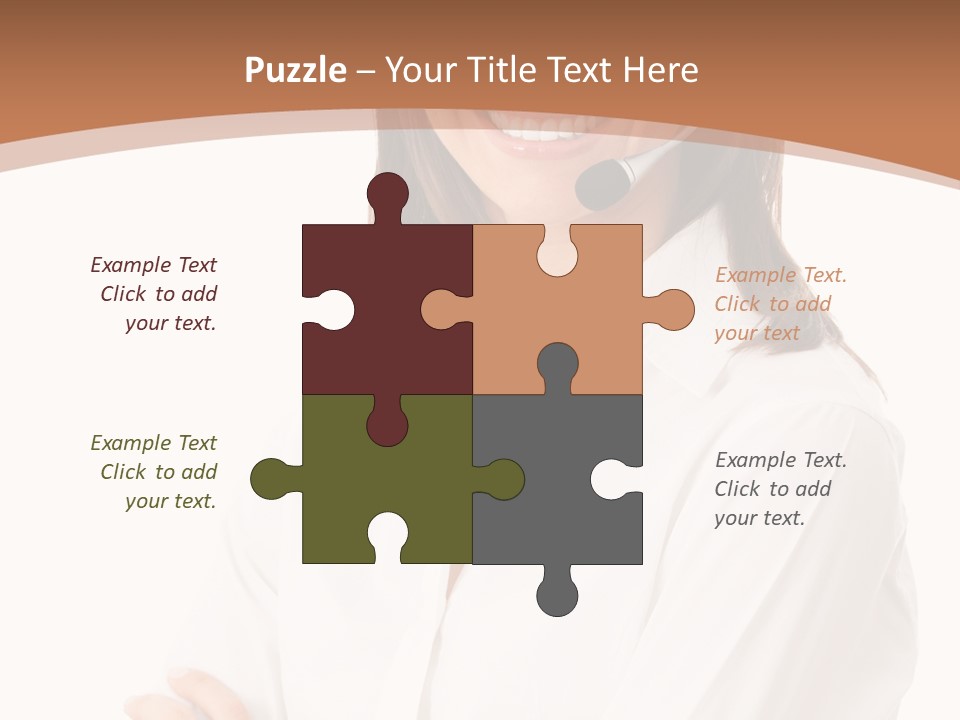 Support Consulting Businessperson PowerPoint Template