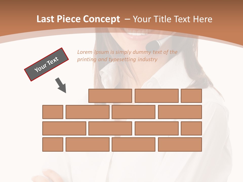 Support Consulting Businessperson PowerPoint Template
