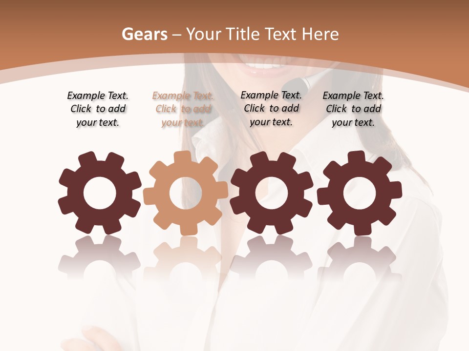 Support Consulting Businessperson PowerPoint Template