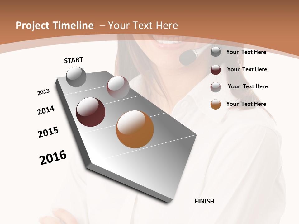 Support Consulting Businessperson PowerPoint Template