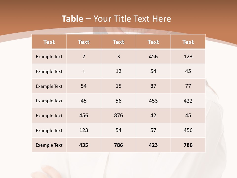 Support Consulting Businessperson PowerPoint Template
