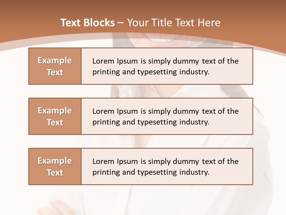 Support Consulting Businessperson PowerPoint Template