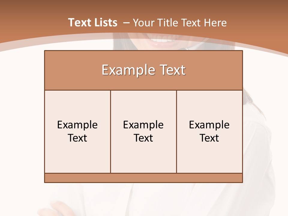 Support Consulting Businessperson PowerPoint Template