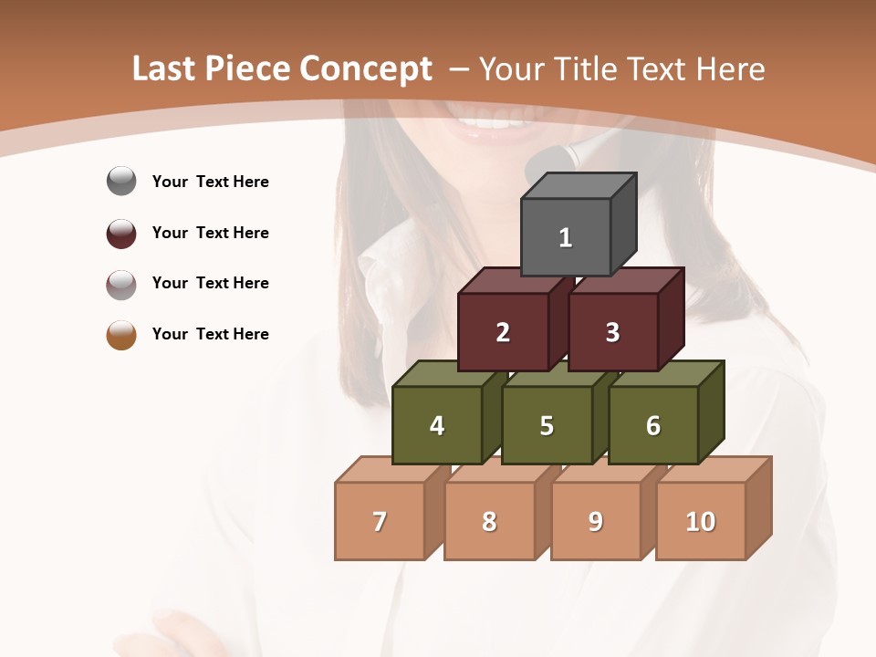 Support Consulting Businessperson PowerPoint Template