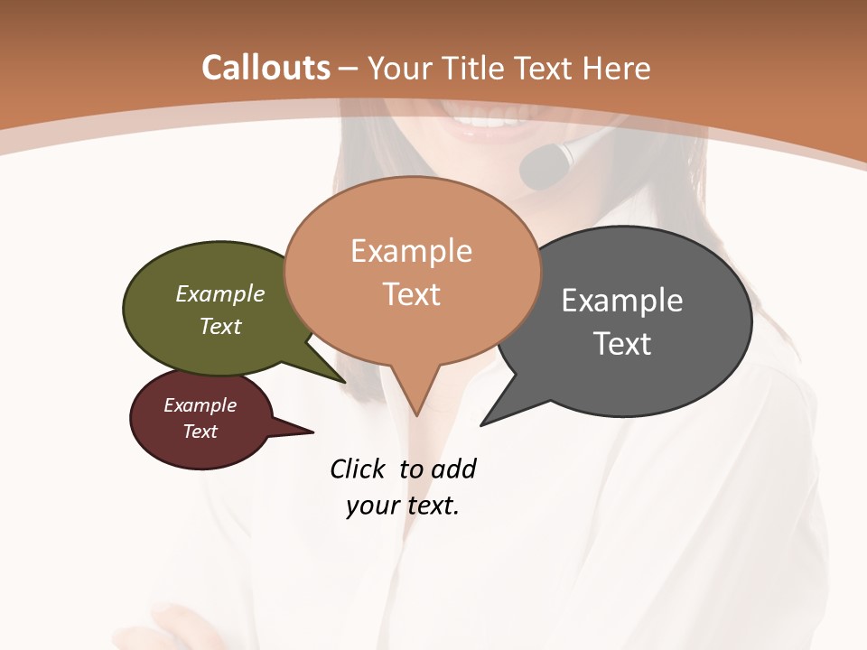 Support Consulting Businessperson PowerPoint Template