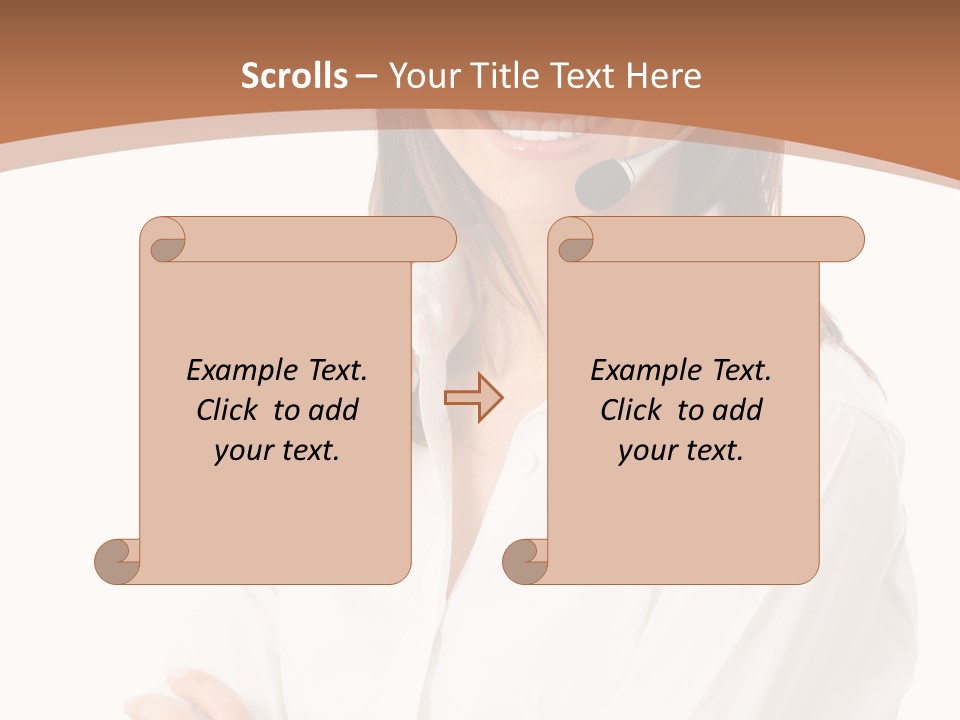 Support Consulting Businessperson PowerPoint Template