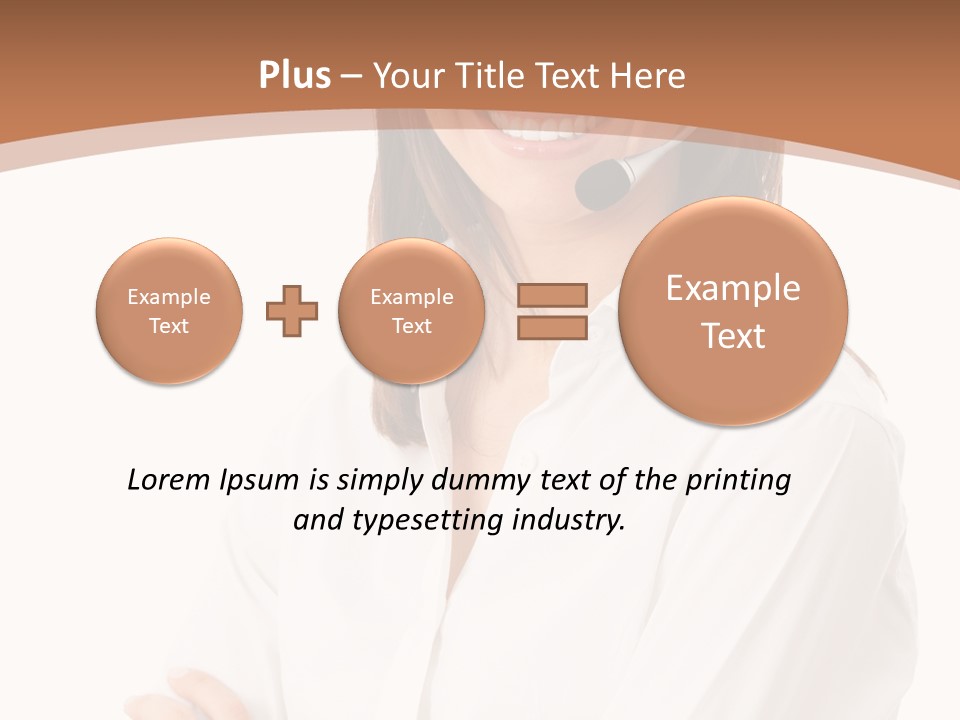 Support Consulting Businessperson PowerPoint Template