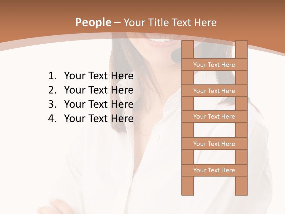 Support Consulting Businessperson PowerPoint Template