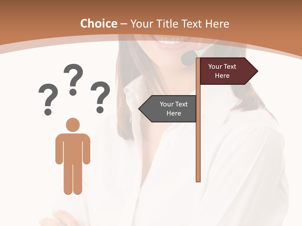 Support Consulting Businessperson PowerPoint Template