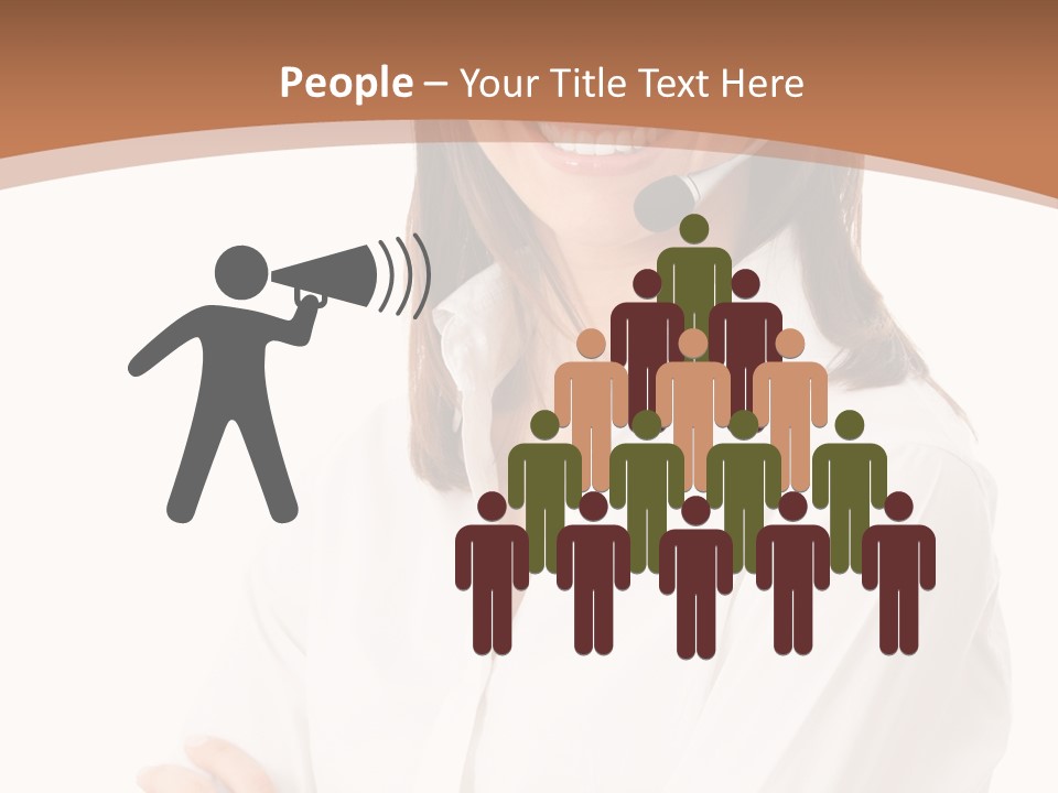 Support Consulting Businessperson PowerPoint Template