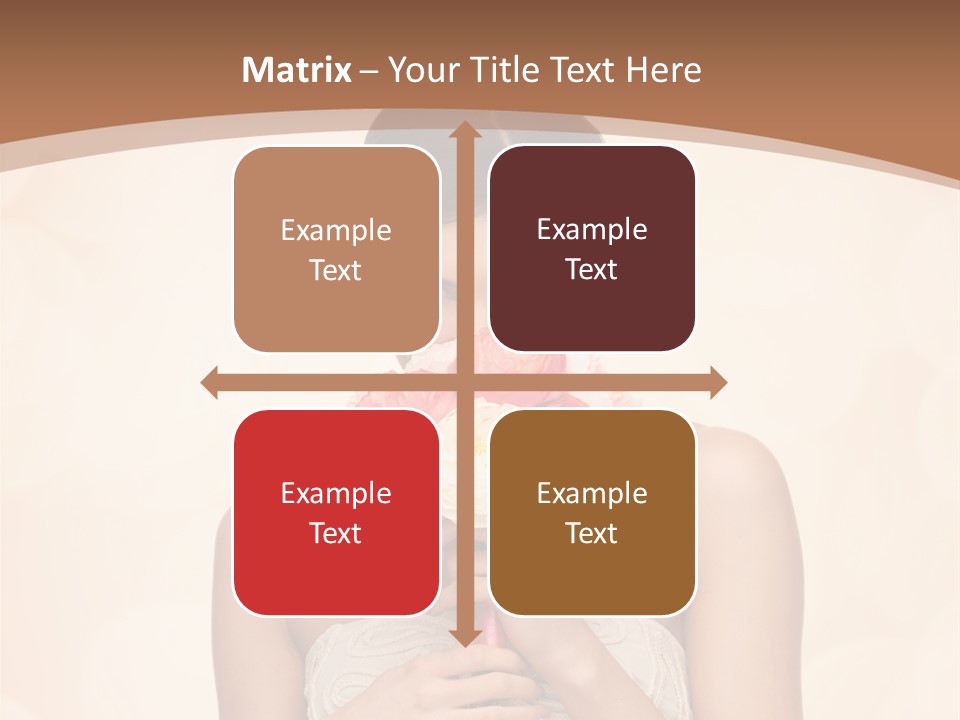 Bridesmaid Engagement Lady PowerPoint Template