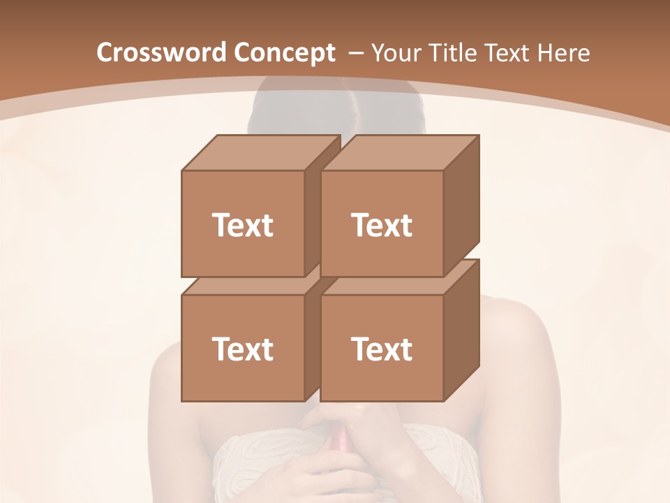 Bridesmaid Engagement Lady PowerPoint Template