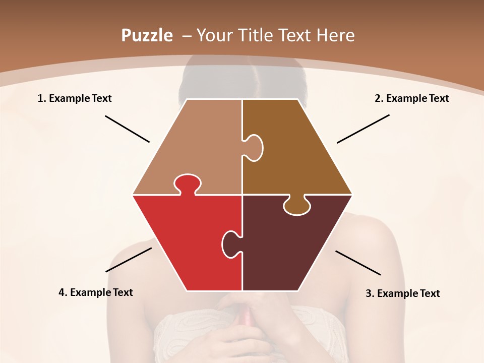 Bridesmaid Engagement Lady PowerPoint Template