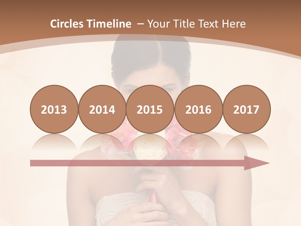 Bridesmaid Engagement Lady PowerPoint Template