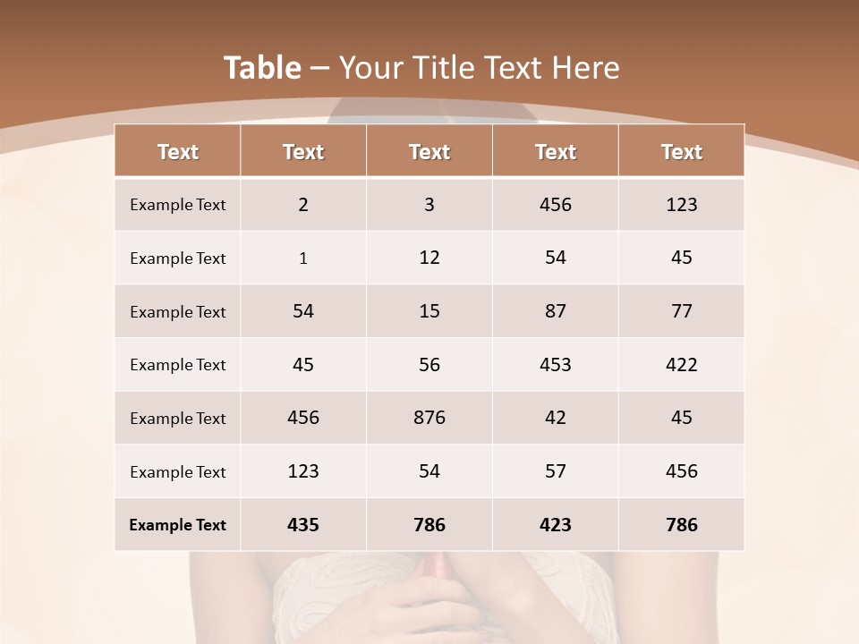 Bridesmaid Engagement Lady PowerPoint Template