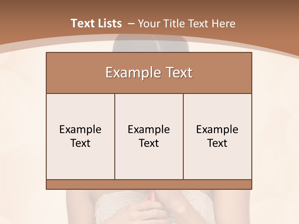 Bridesmaid Engagement Lady PowerPoint Template