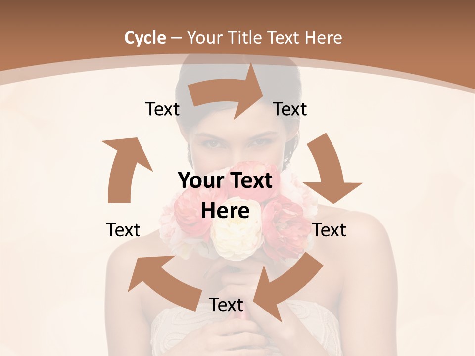 Bridesmaid Engagement Lady PowerPoint Template