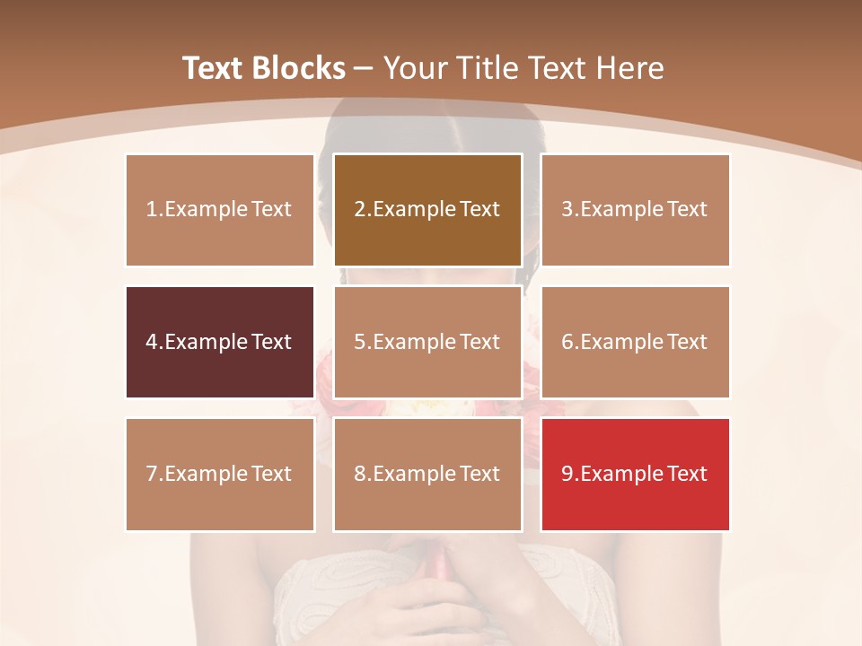 Bridesmaid Engagement Lady PowerPoint Template