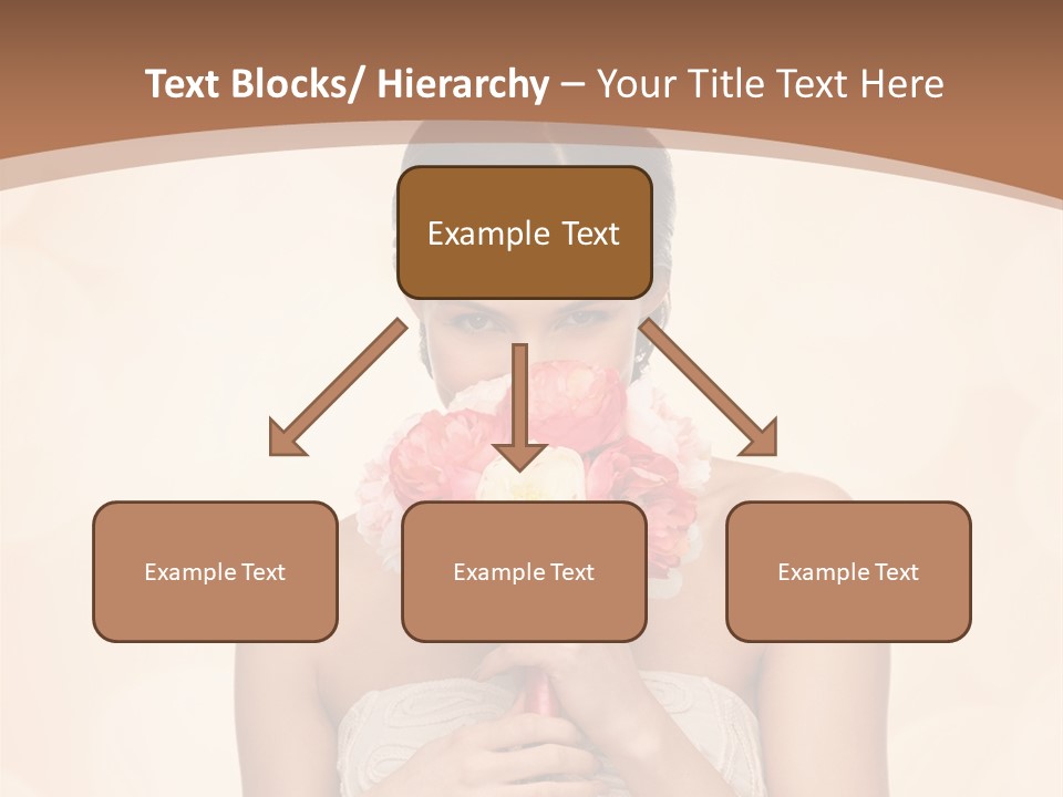 Bridesmaid Engagement Lady PowerPoint Template