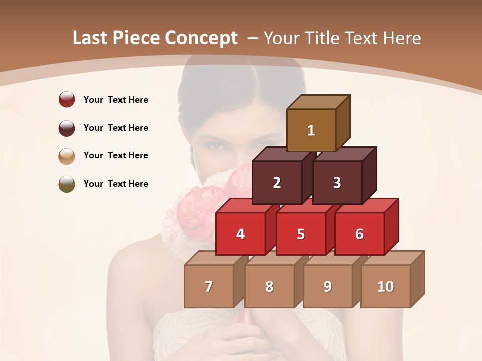 Bridesmaid Engagement Lady PowerPoint Template