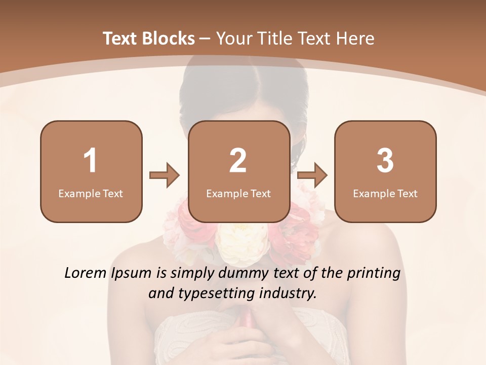 Bridesmaid Engagement Lady PowerPoint Template