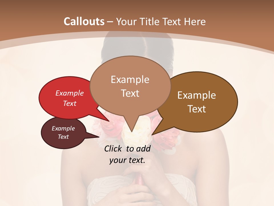 Bridesmaid Engagement Lady PowerPoint Template