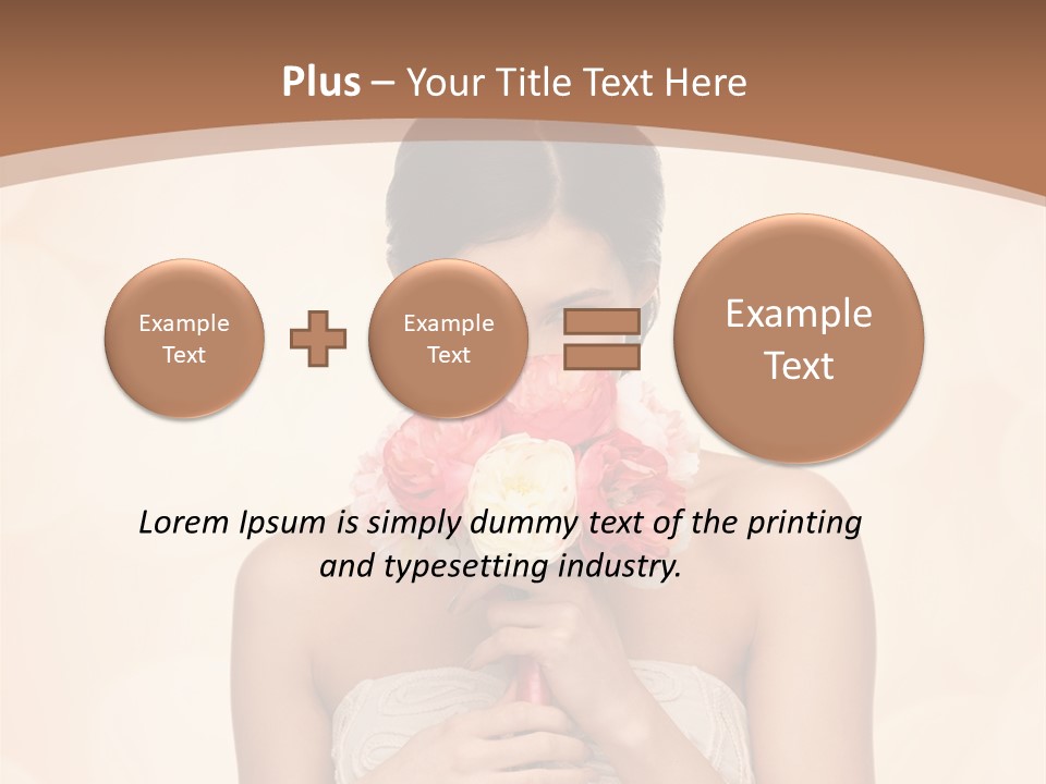 Bridesmaid Engagement Lady PowerPoint Template