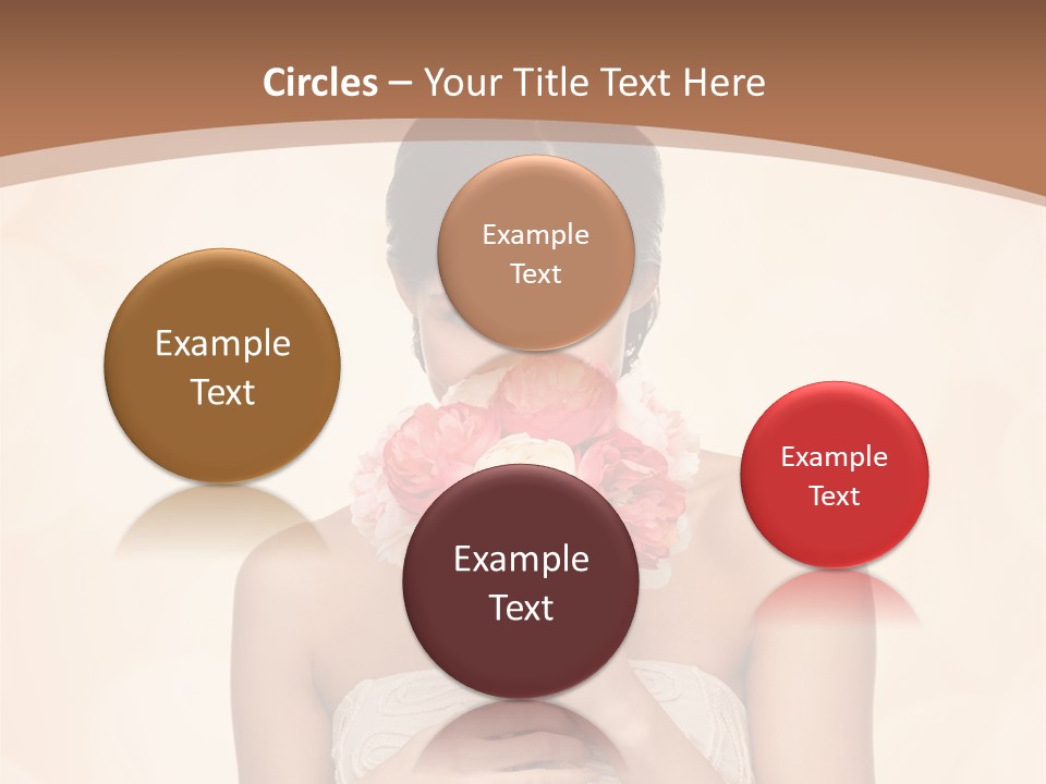 Bridesmaid Engagement Lady PowerPoint Template