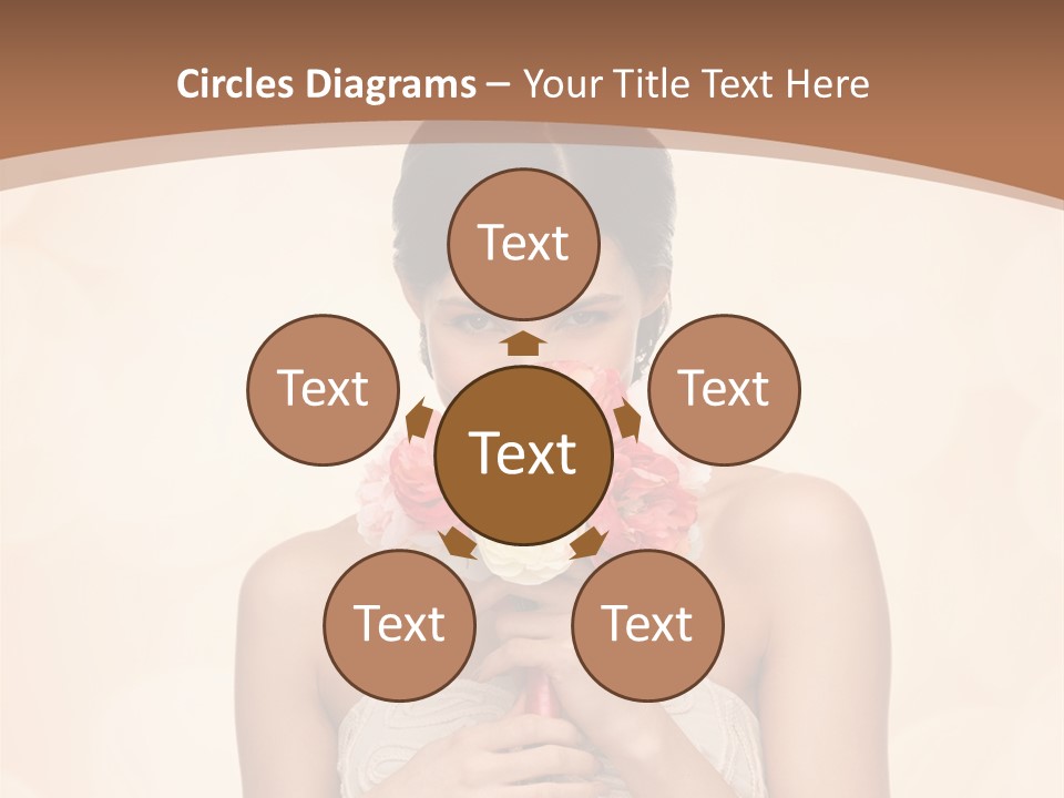 Bridesmaid Engagement Lady PowerPoint Template