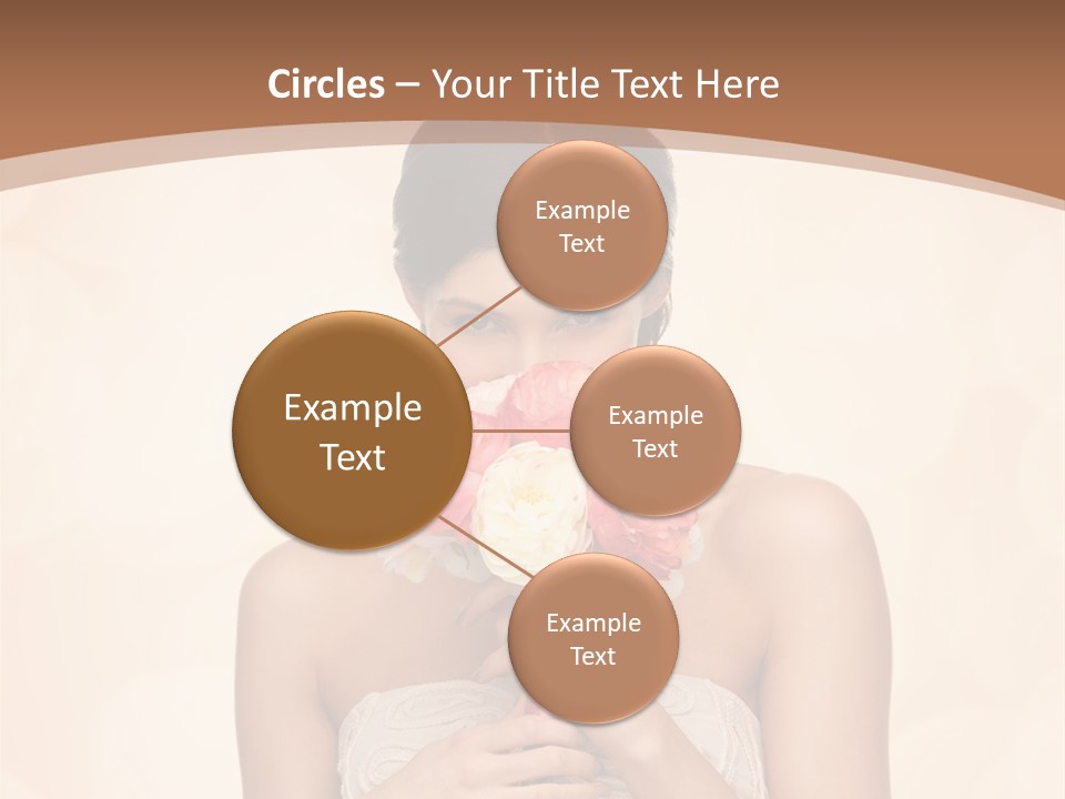 Bridesmaid Engagement Lady PowerPoint Template