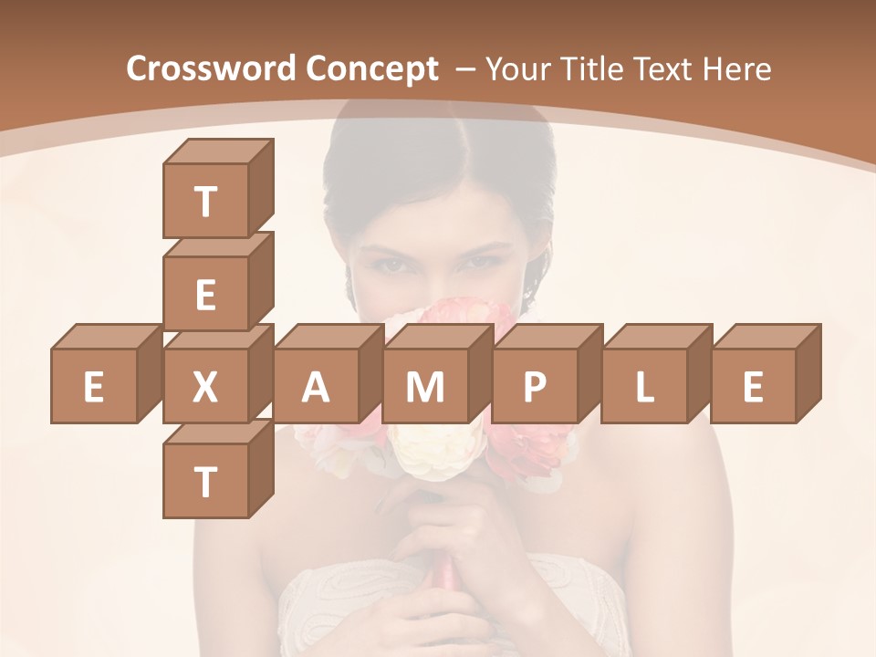 Bridesmaid Engagement Lady PowerPoint Template