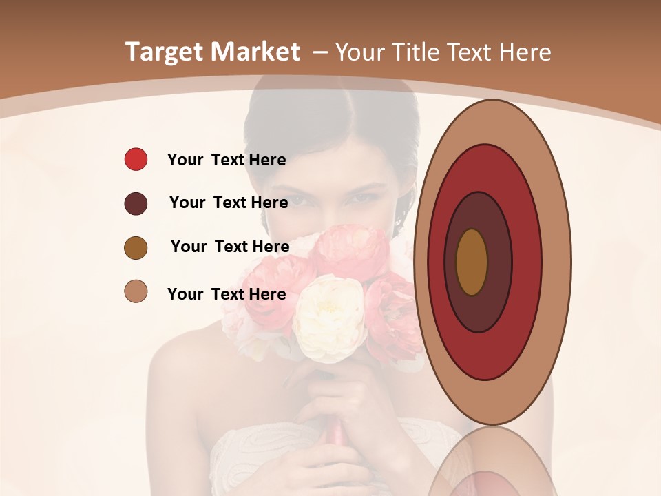 Bridesmaid Engagement Lady PowerPoint Template