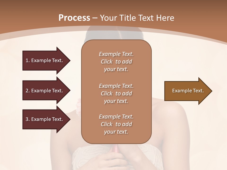 Bridesmaid Engagement Lady PowerPoint Template