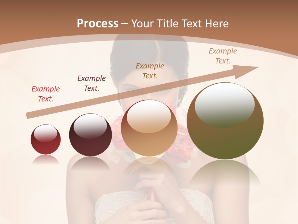 Bridesmaid Engagement Lady PowerPoint Template