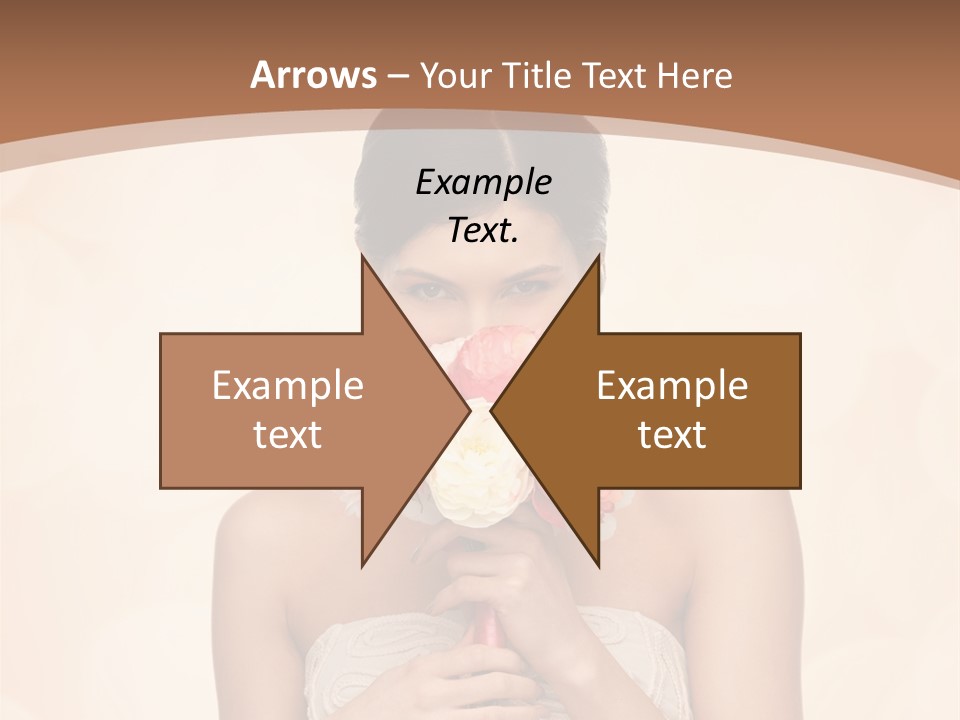 Bridesmaid Engagement Lady PowerPoint Template